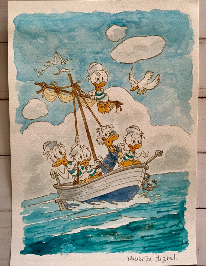 Roberta Migheli - 1 Original drawing - Donald Duck - Paperone e la ciurma dei paperi - 2025 #1.0