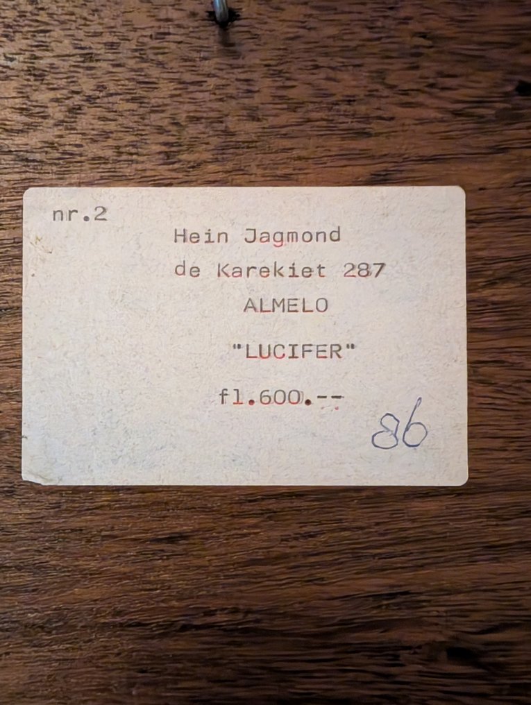 Hein Jagmond (1918-1998) - Lucifer #1.0