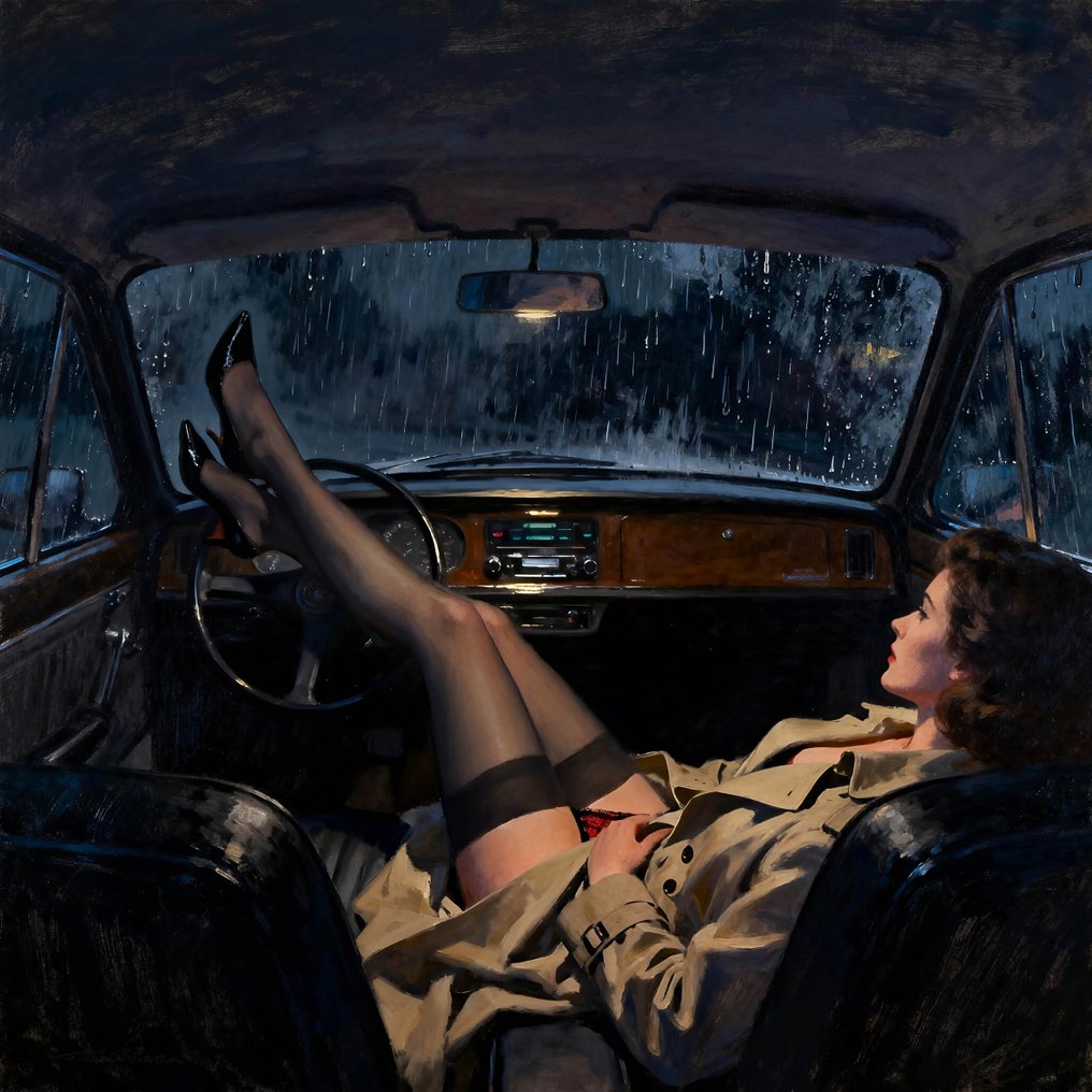 Le Yack - Midnight Prelude in the Rain - Hand signed #1.0