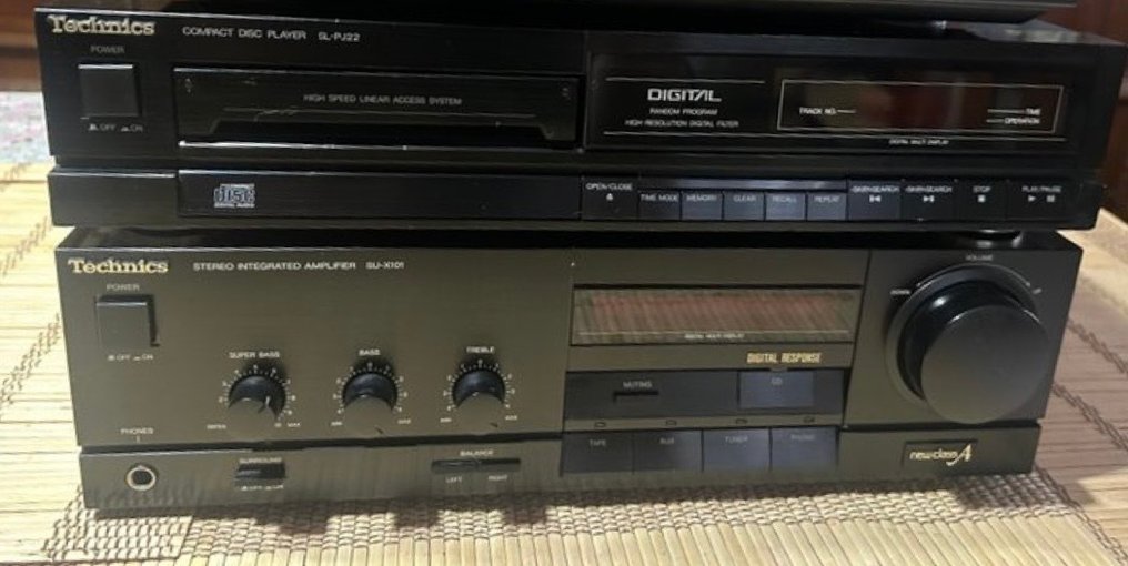 Technics - SU-X101 / SL-PJ22 Hi-fi set - Multiple models #1.0