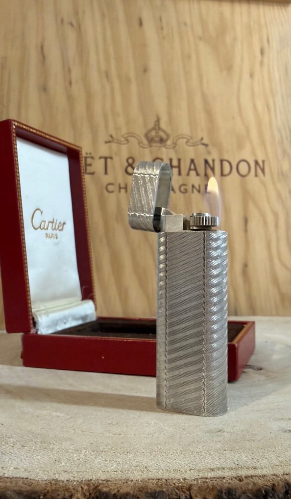 Cartier - 打火机 - 银盘 #1.0