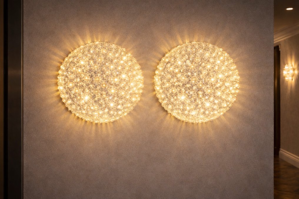 Aplique (2) - Vidrio - De pared o techo #1.0