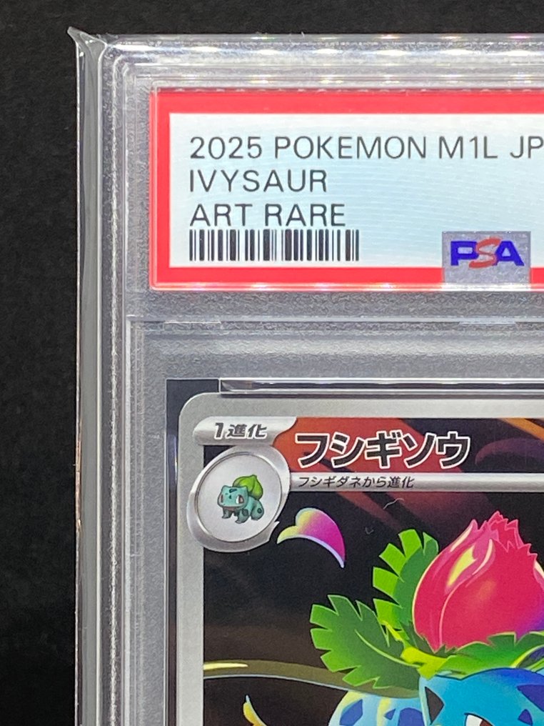 Pokémon - 1 Graded card - Ivysaur #065/063 AR Πλήρης τέχνη - PSA 10 #1.0