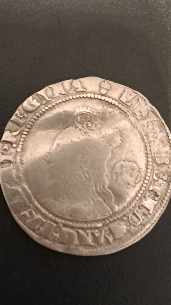 Regno Unito. Elizabeth I. 6 Pence 1573  (Senza prezzo di riserva) #3.2
