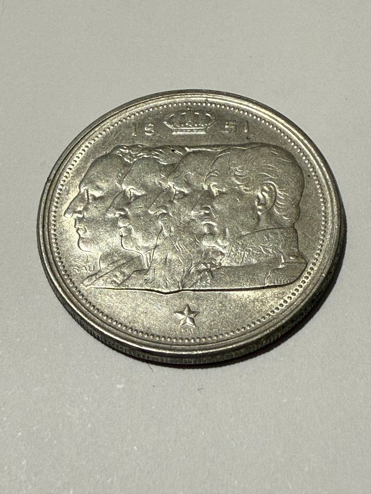 比利时. 100 Francs 1948/1951, Lot de 4 pièces "Les 4 Rois" (没有保留价) #3.2