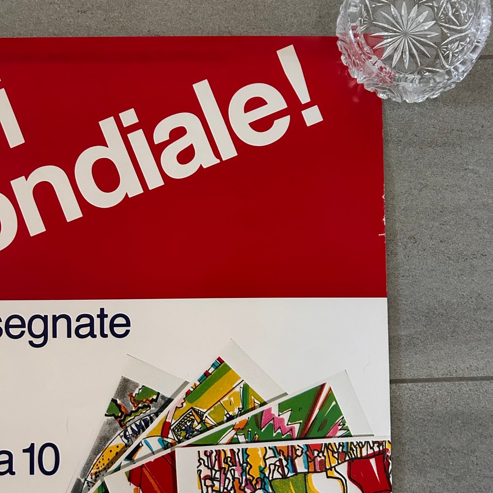 Ugo Nespolo - Campari - Scrivi Mondiale! Campari Soda - Anni ‘90 #4.3