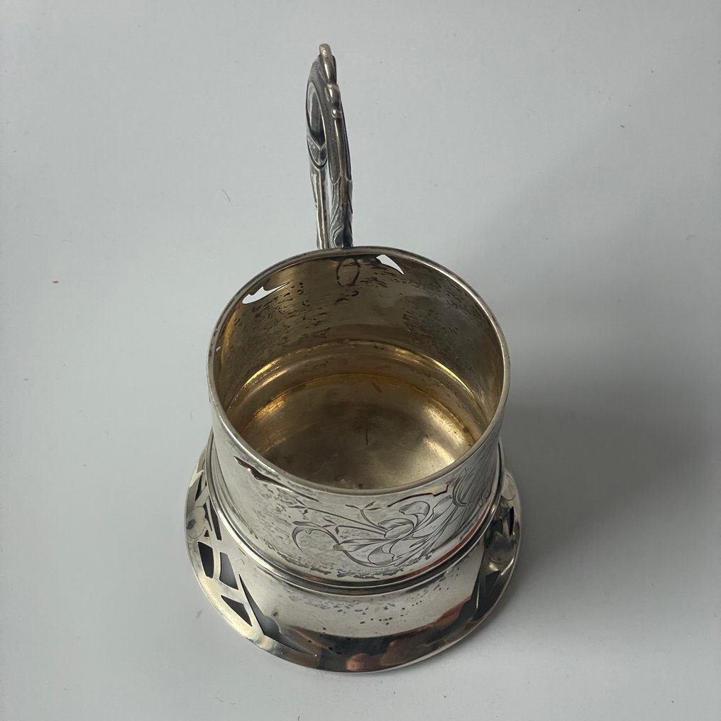 Specerijenbus - biervilt - .875 (84 Zolotniki) zilver #4.3