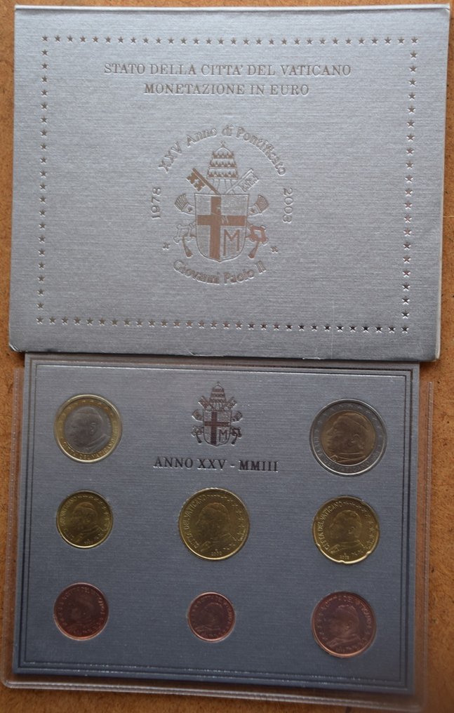 Vatican. Year Set (BU) 2002/2022 (15 sets) #2.1