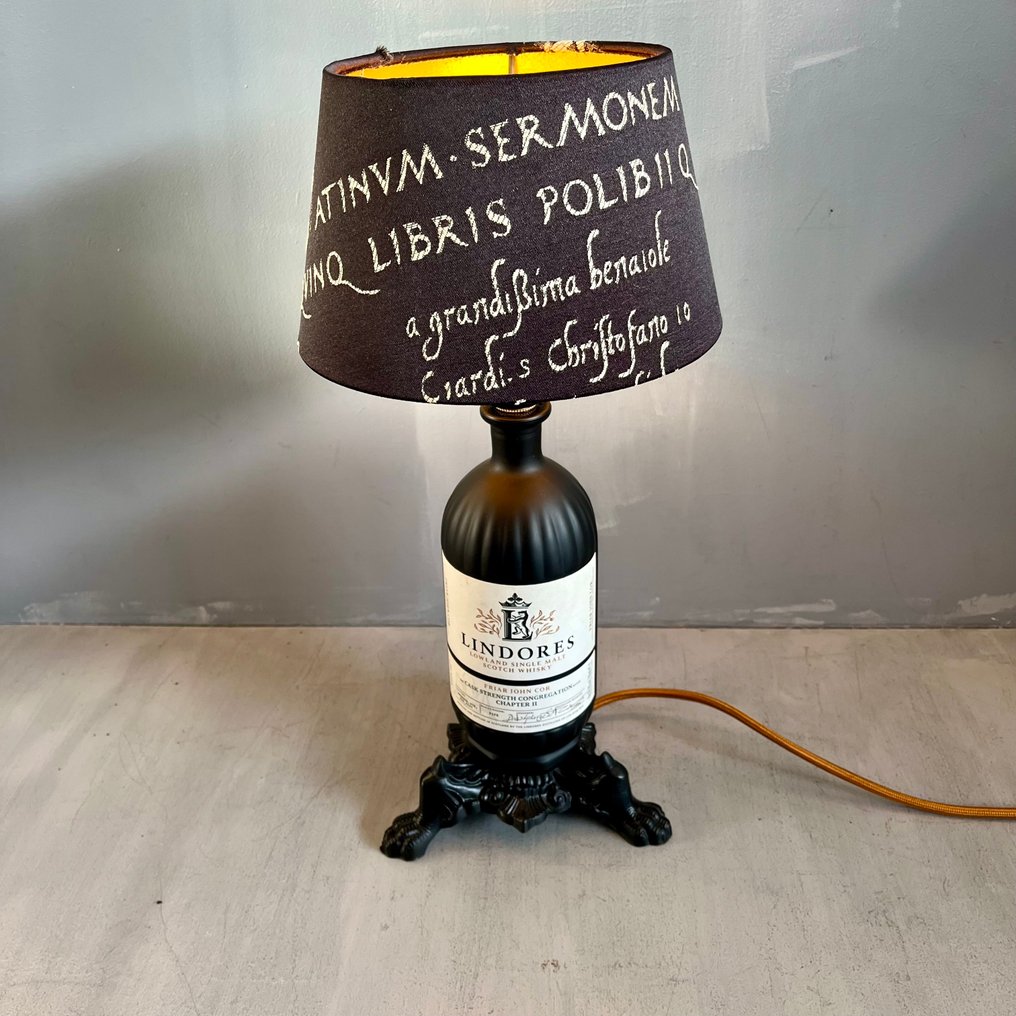 Table lamp - Glass, Metal - Lindores bottle lamp #1.0