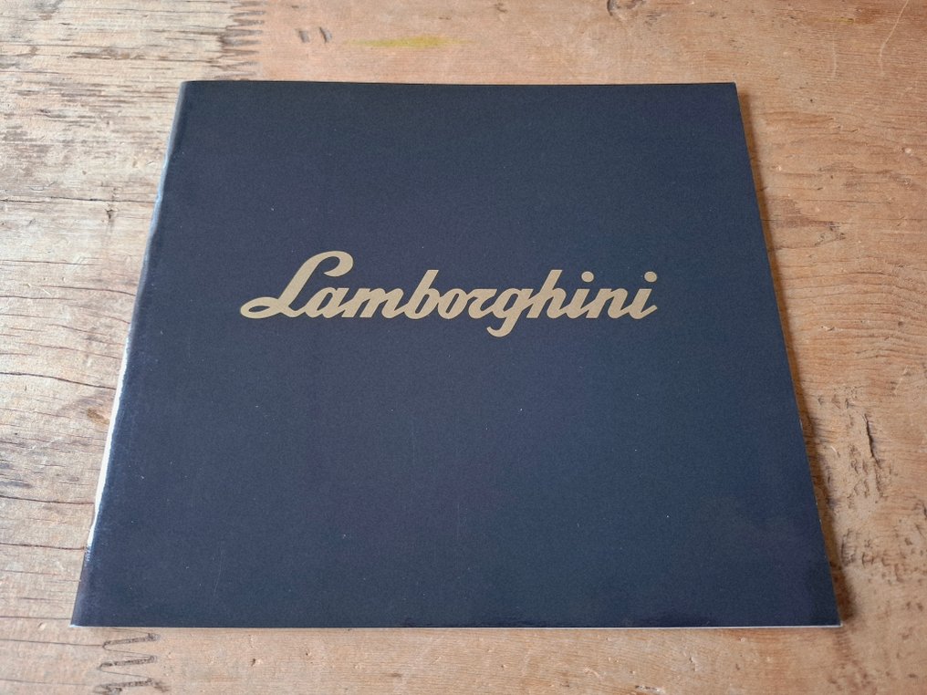 Brochure - Lamborghini - Countach Quattrovalvole #1.0