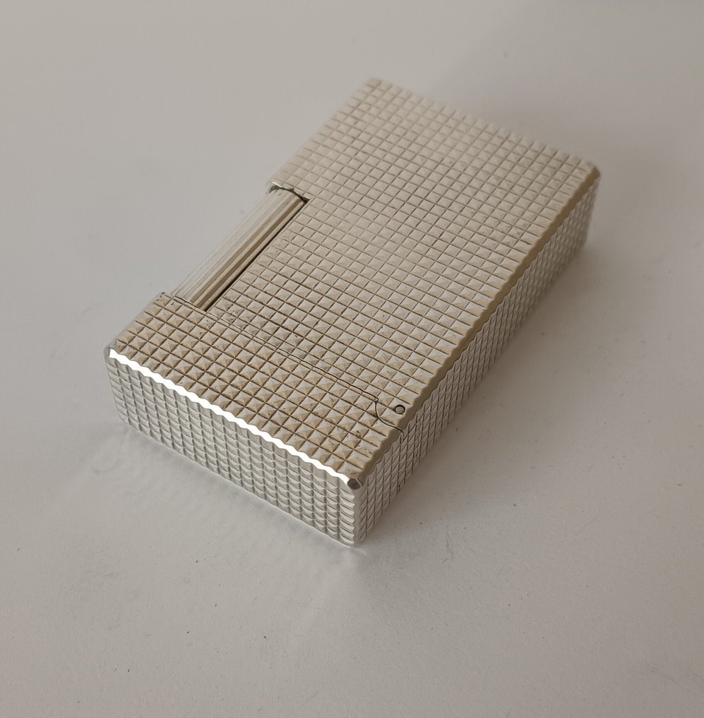 S.T. Dupont - L1 "Diamond head" - 没有保留价 - 打火机 - 银盘 #4.3