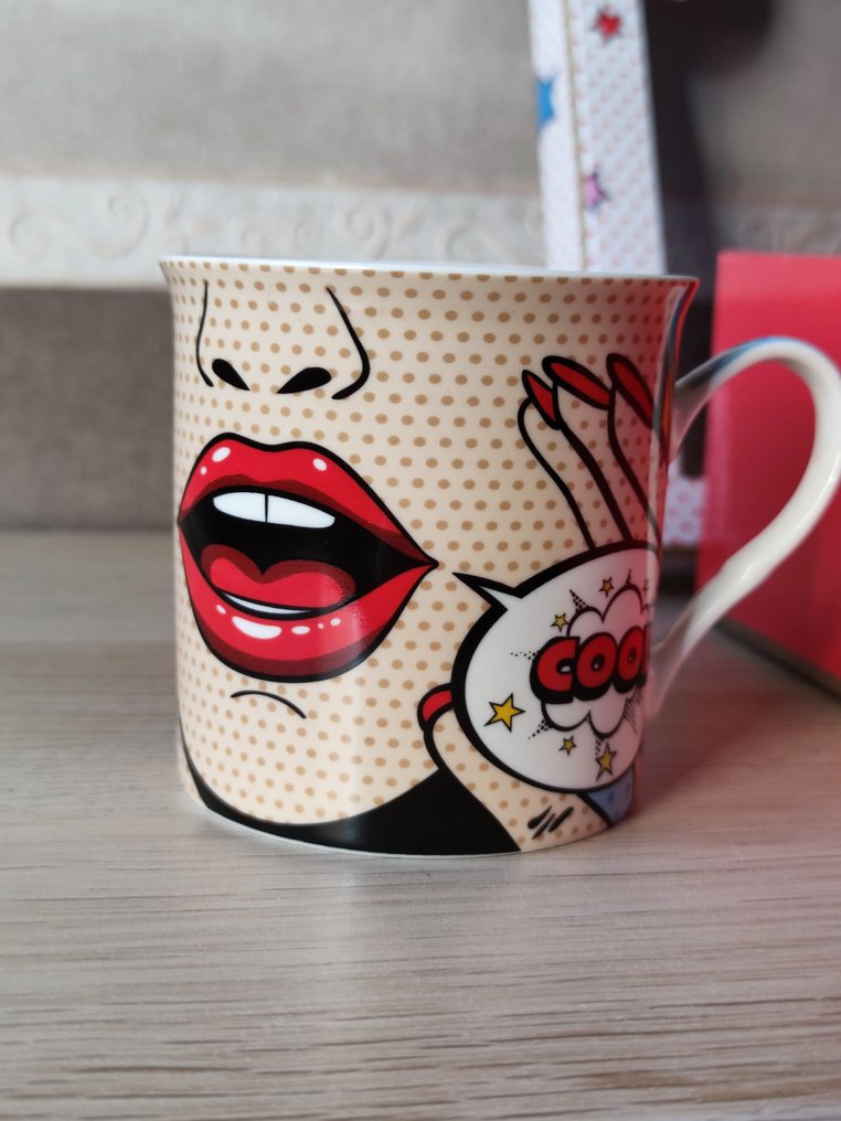 Easy Life - Kopp (4) - Pop Art - Porselen #3.2