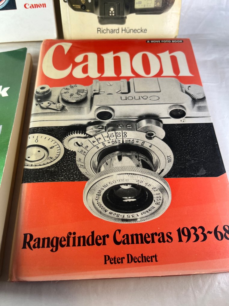 Peter Dechert - Canon Rangefinder 1933-68 en nog drie Canon boeken | - 1969-1985 #2.1