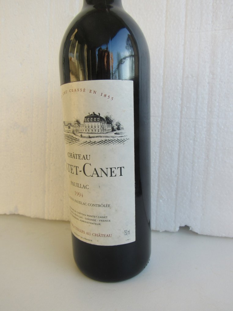 1994 Château Pontet Canet - 波爾多, 波雅克 5ème Grand Cru Classé - 1 Bottle (0.75L) #3.2