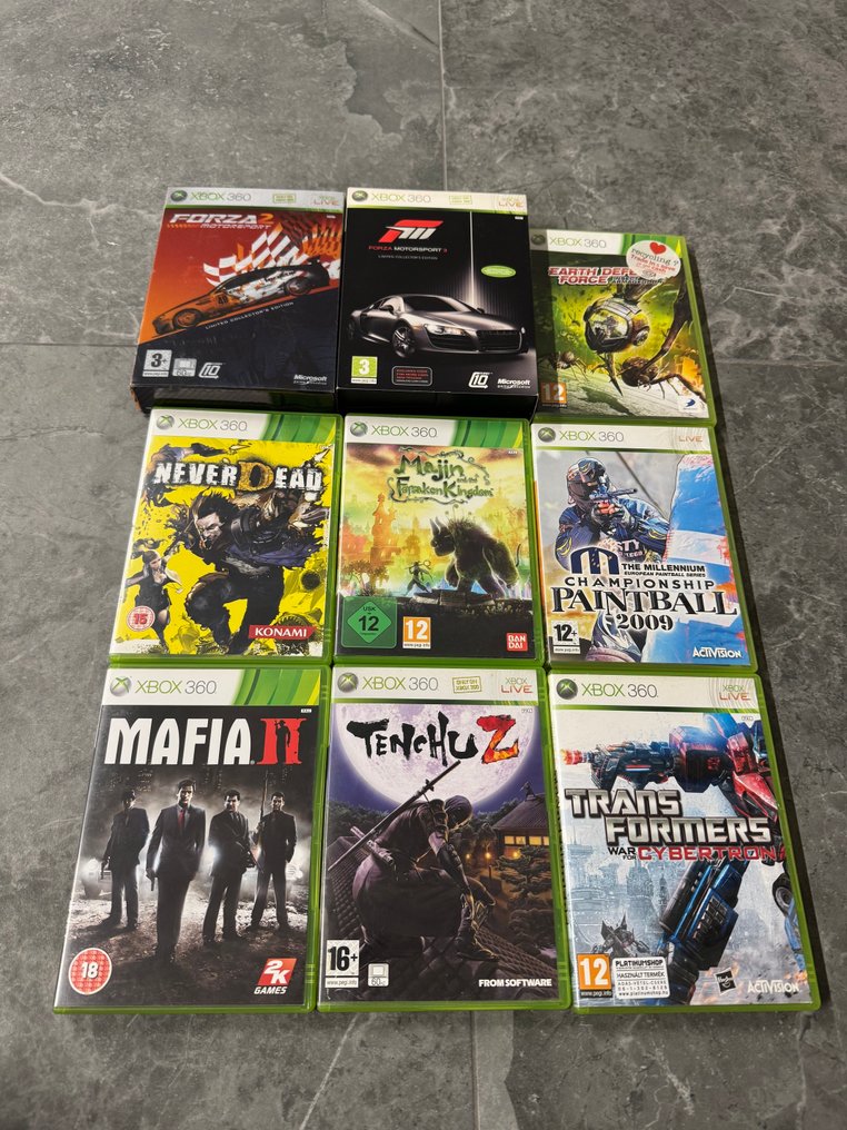 Microsoft - Xbox 360 - lot - Video game - In original box #1.0