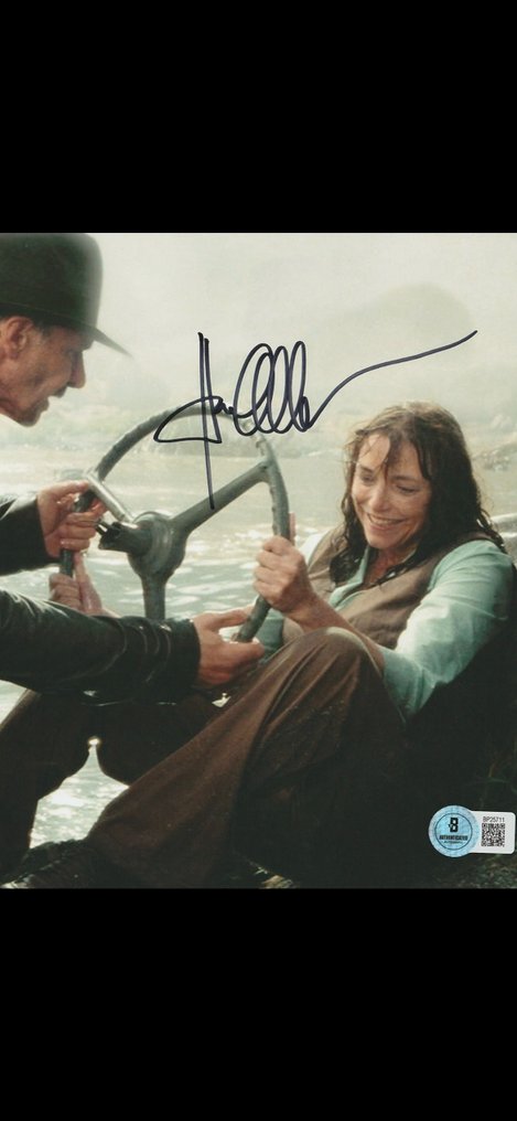 印第安纳琼斯 - Signed by Karen Allen (Marion Ravenwood) #3.2