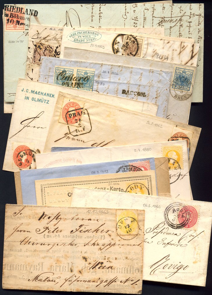Austria 1850/1867 - Part (22) Klasssik Evidence #1.0