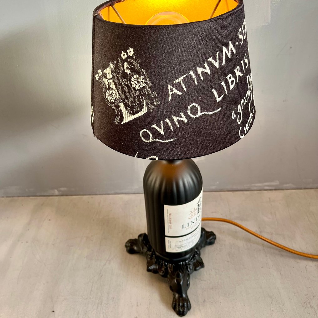 Table lamp - Glass, Metal - Lindores bottle lamp #3.2