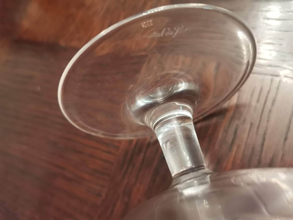 Cristal de Paris - Set di bicchieri (12) - Cristallo #3.2