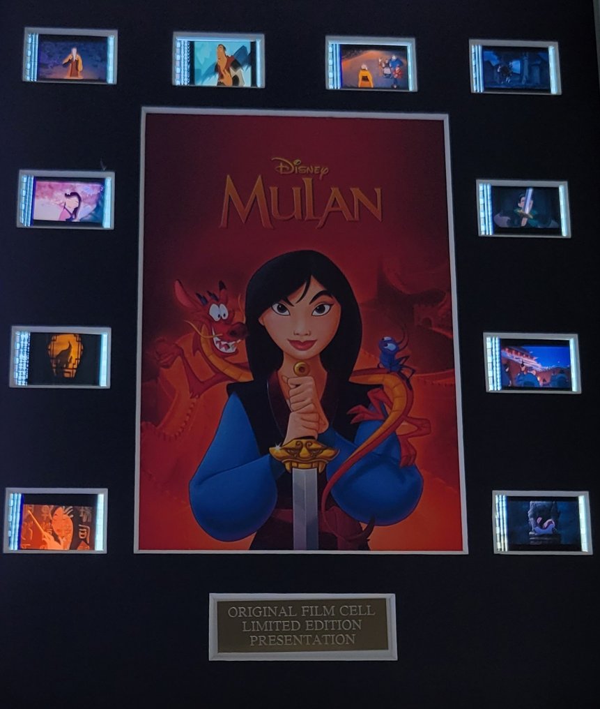 Mulan - Framed Film Cell Display with COA #1.0