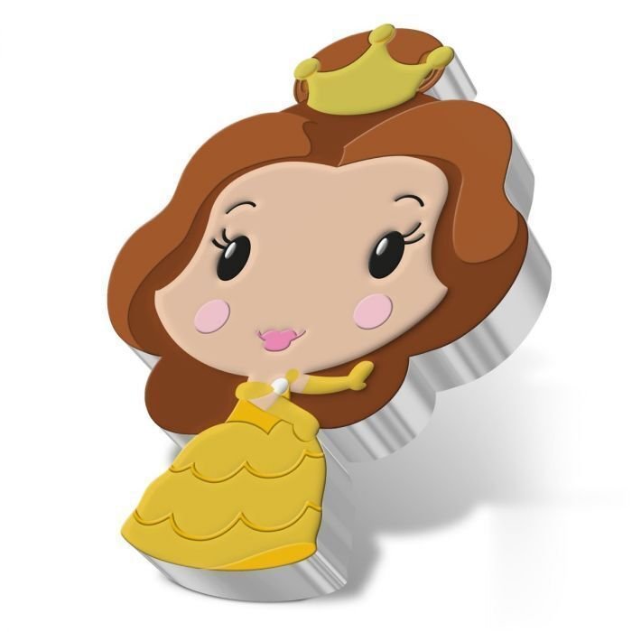 Niue. 2 Dollars 2021 - Chibi Coins Princess Belle -, 1 Oz (.999) mit COA und BOX #3.2