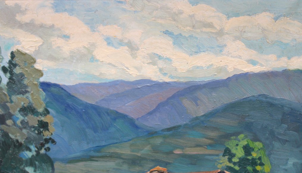 Juan Cavallé (1930–2002) - Paisaje del Vallès #2.1