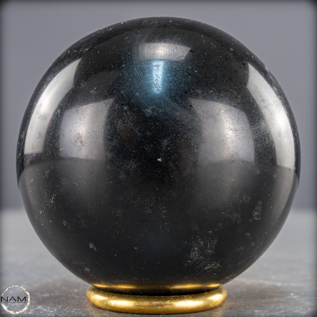 独家黑色碧玺球 象征力量与保护的符号，来自巴西- 894.87 g #4.3