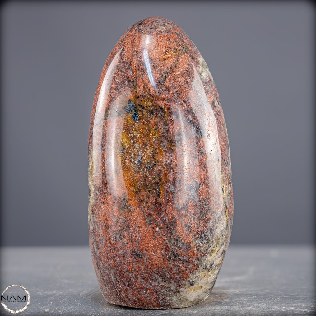 独特的 Aventurin 自由形态 自然艺术的完美和谐- 1142.25 g #3.2