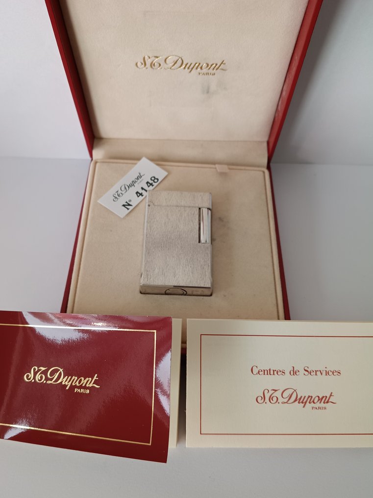 S.T. Dupont - L1 "Brushed Silver plated" - 沒有保留價 - 打火機 - 鍍銀 #1.0