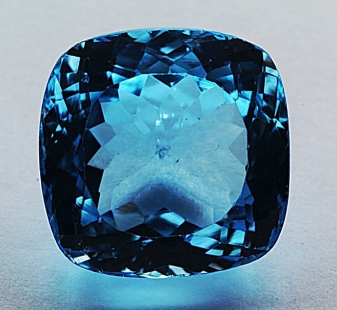 χωρίς τιμή ασφαλείας Μπλε Τοπάζιο - 31.50 ct - Instituto Gemólogico Español (IGE) #1.0