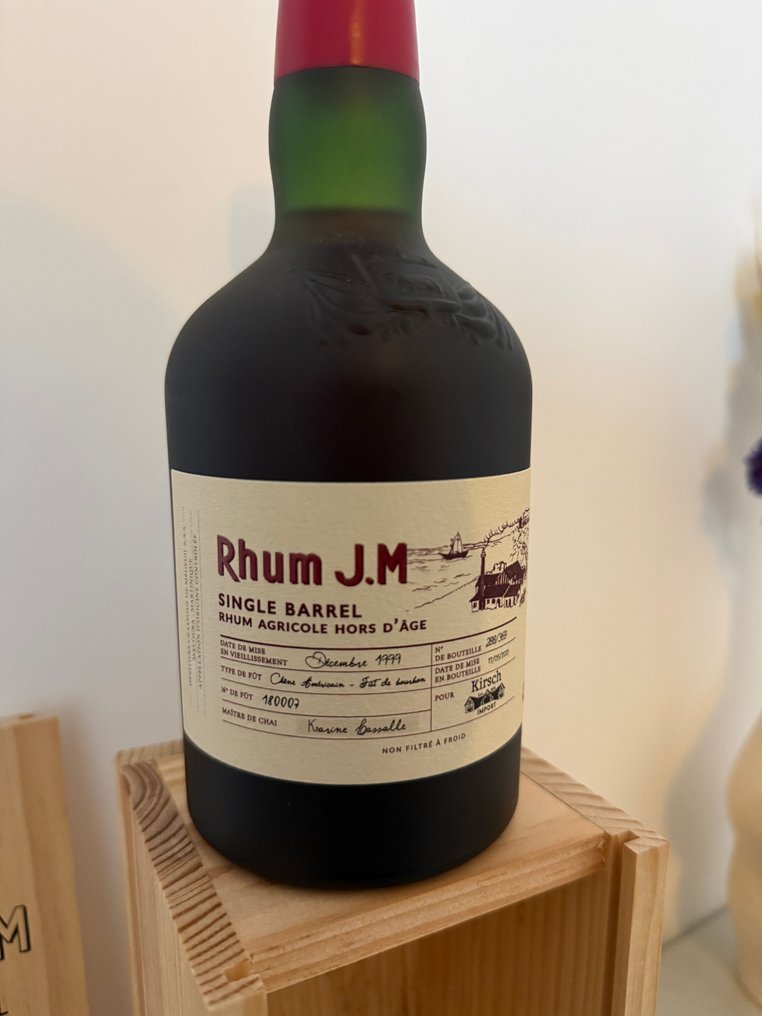 Rhum JM 1999 - for Kirsch   - b. 2021  - 50 cl #4.3