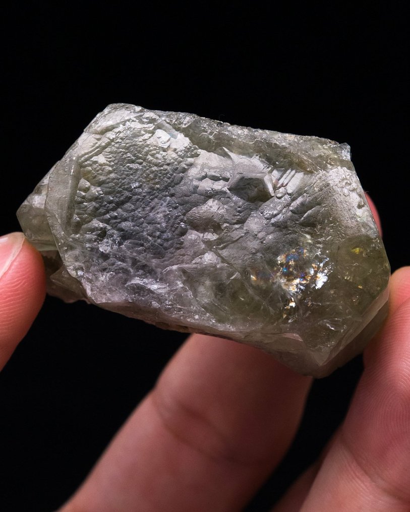 （欧洲经典）绿萤石 单晶 - 高度: 2.5 cm - 闊度: 4.6 cm- 60 g - (1) #2.1