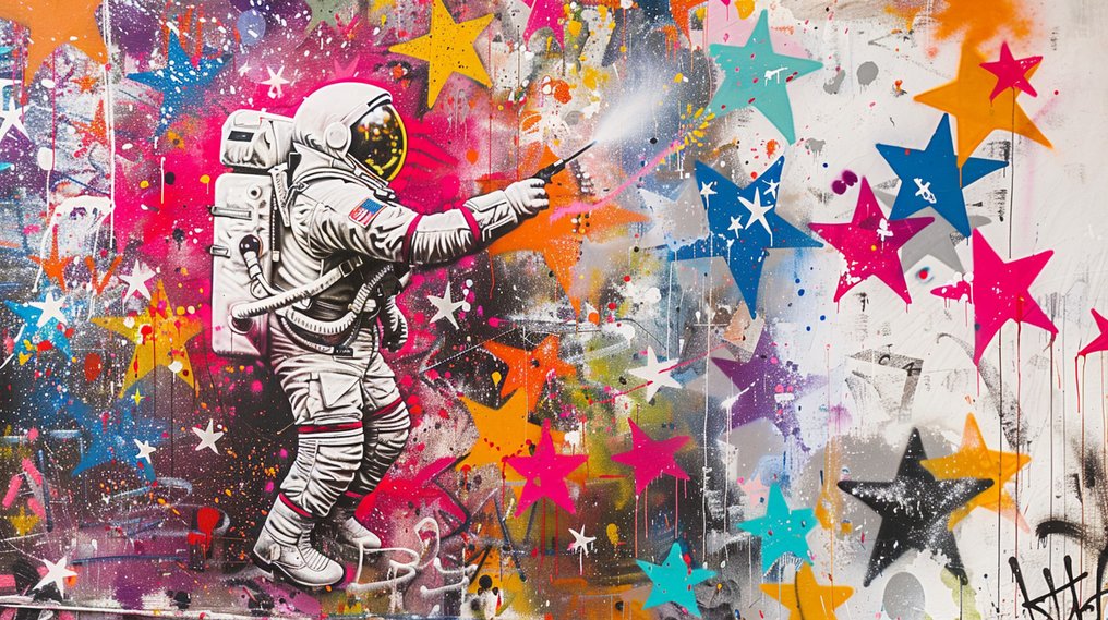 Dine Chanima - (XXL) Giant Spray Paint Explorer #1.0