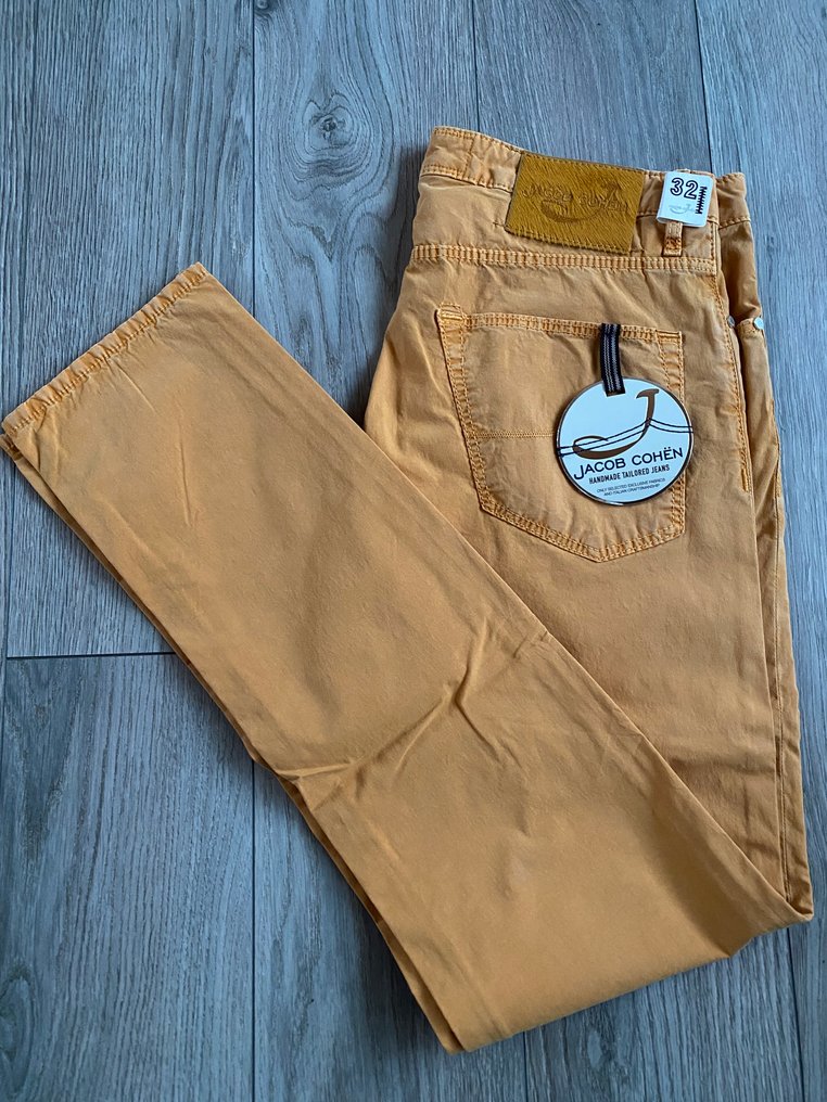 Jacob Cohen - New - size 32 - yellow - 牛仔裤 - 带标签的新品 #1.0