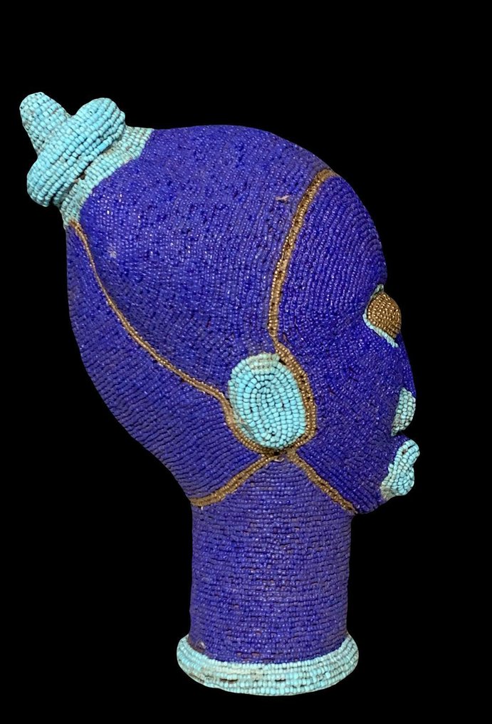 Tête commémorative - 雕像頭 - tête bamileke - Bamileke - 尼日利亞  (沒有保留價) #1.0