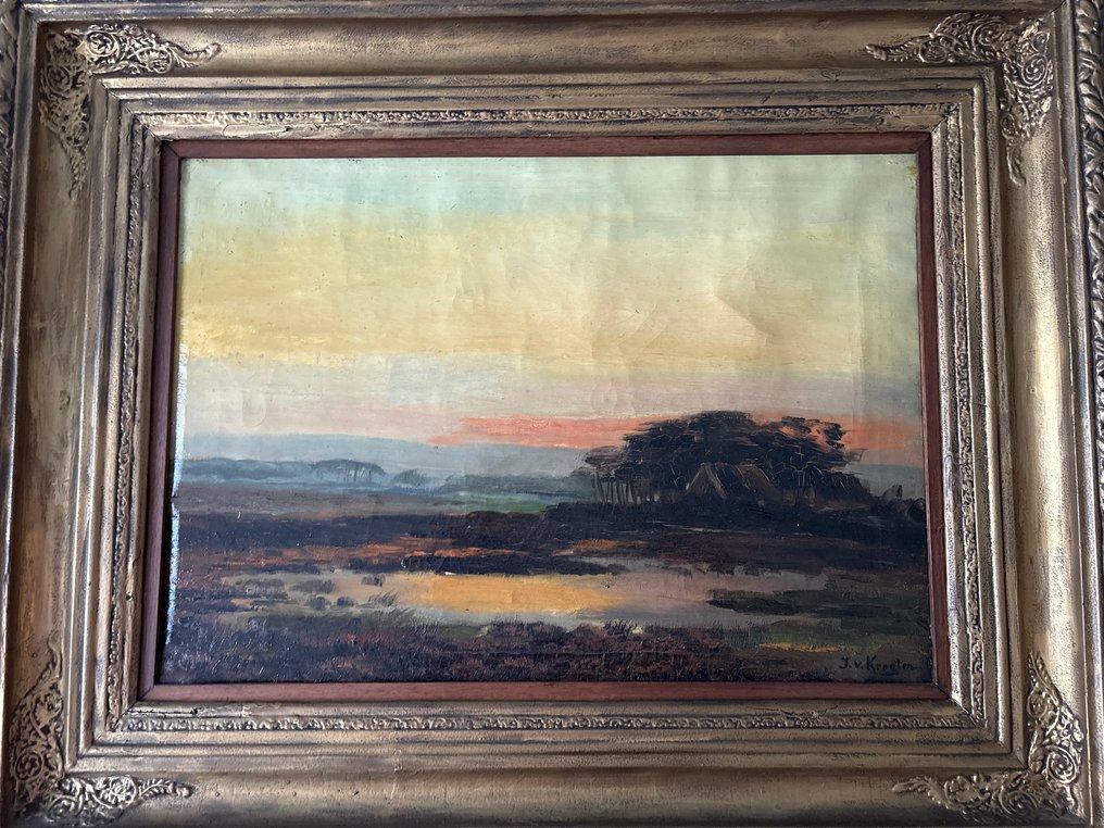 Jaap van Kregten (1878-1967) - Landschap #1.0