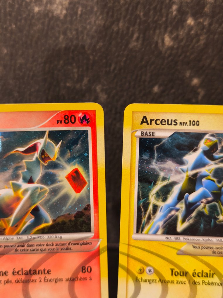 Pokémon - 6 Card - Arceus - Vacilys - Scarhino - Various sets #3.2