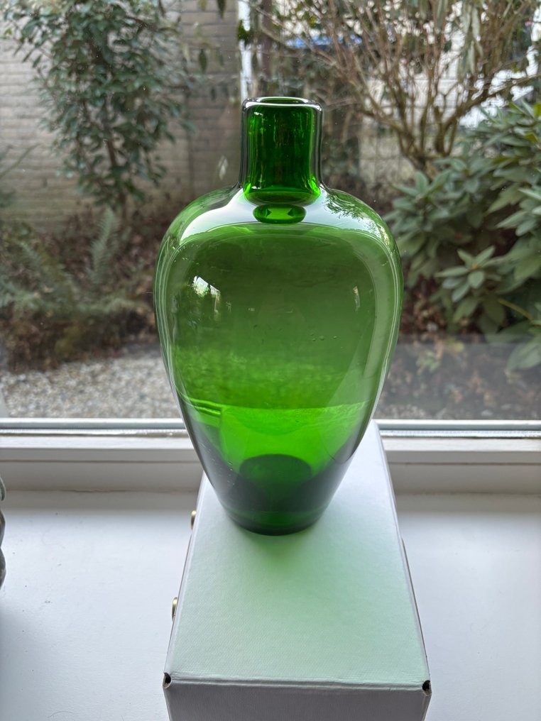 Glasfabriek Leerdam - Floris Meydam - Vas  - Glas - 2 blomvaser #3.2