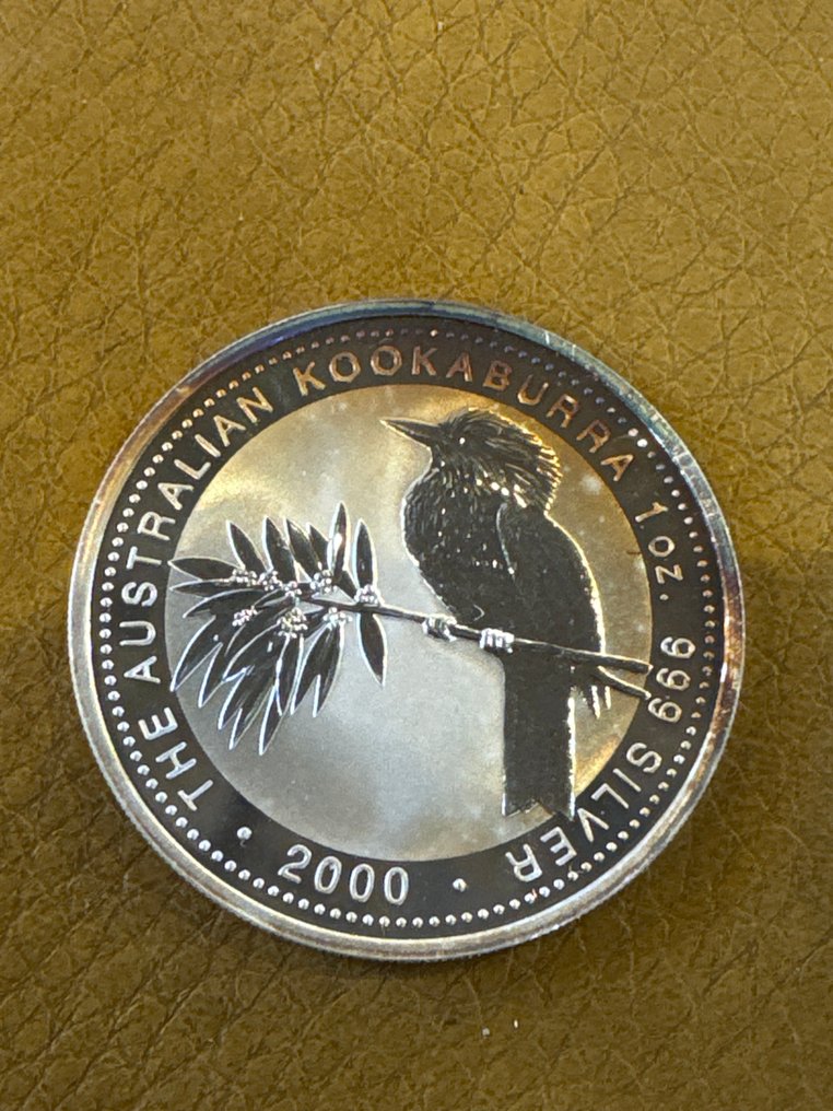 Australien. 1 Dollar 2000 'Kookaburra', 1 Oz (.999)  (Ohne mindestpreis) #1.0