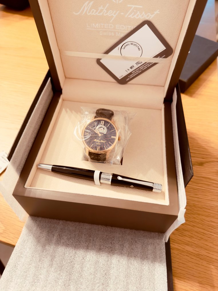 Mathey-Tissot - Automatic - Swiss Open Heart - Limited Edition - Gift Set - New - Mænd - 2025 #1.0