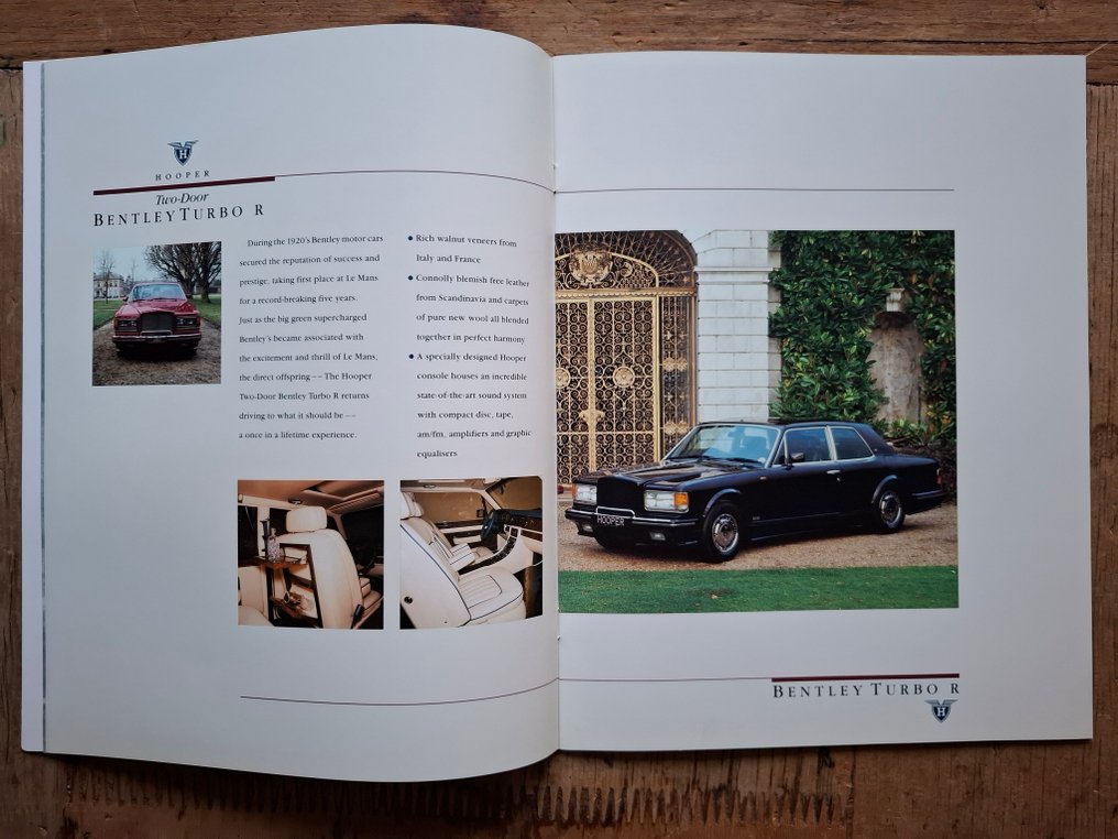 Brochure - Rolls-Royce & Bentley - Hooper - The Coachbuilders #4.3