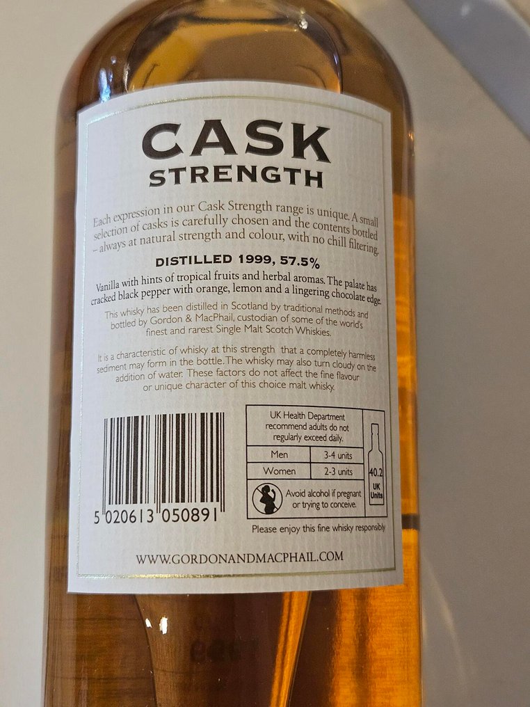 Highland Park 1999 Cask Strength - Gordon & MacPhail - b. 2014 - 70cl #3.2