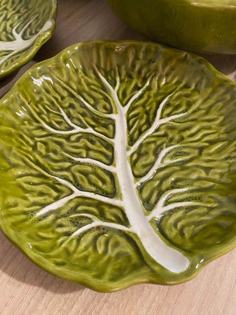 Serving plate (7) - Ceramic, Earthenware, Glaze - Glazed ceramic Choux #3.2