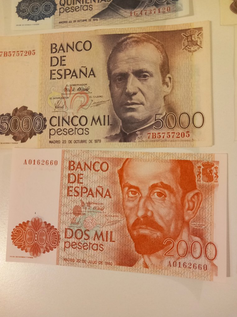 西班牙. - 10 banknotes - various dates  (沒有保留價) #1.0