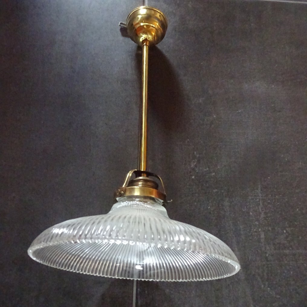 ART Nouveau Jugendstil - Lampe - Cristal, Laiton - Jugendstil Art déco #3.2