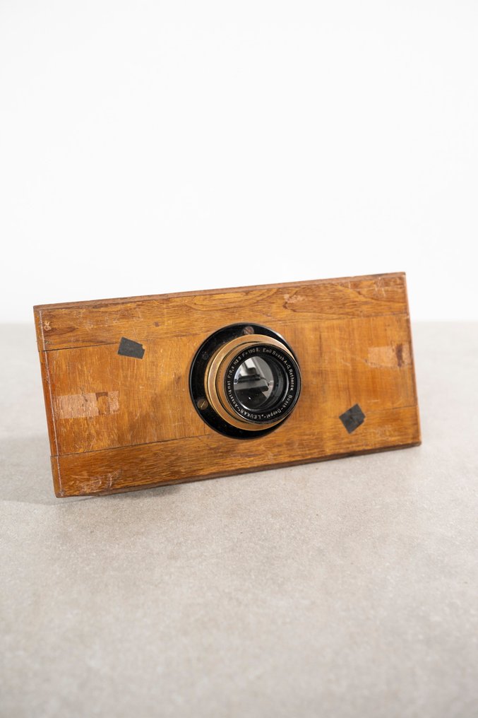 Emil Busch A-G. Rathenow Busch-Doppel-Leukar-Anastigmat 6.8/190mm Camera lens #1.0