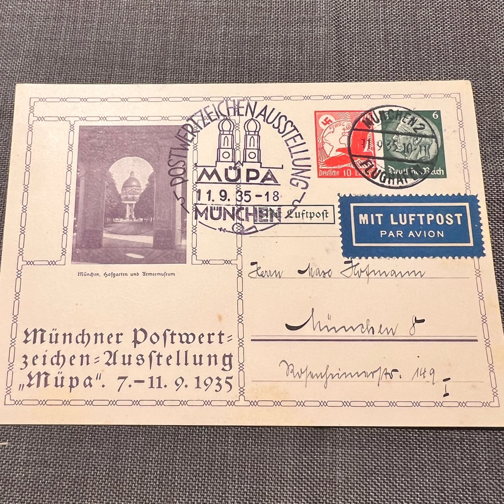 Duitse Rijk  - Deutsches Reich – brieven en ansichtkaarten – lot van 44 stukken (ca. 1900–1945) #1.0