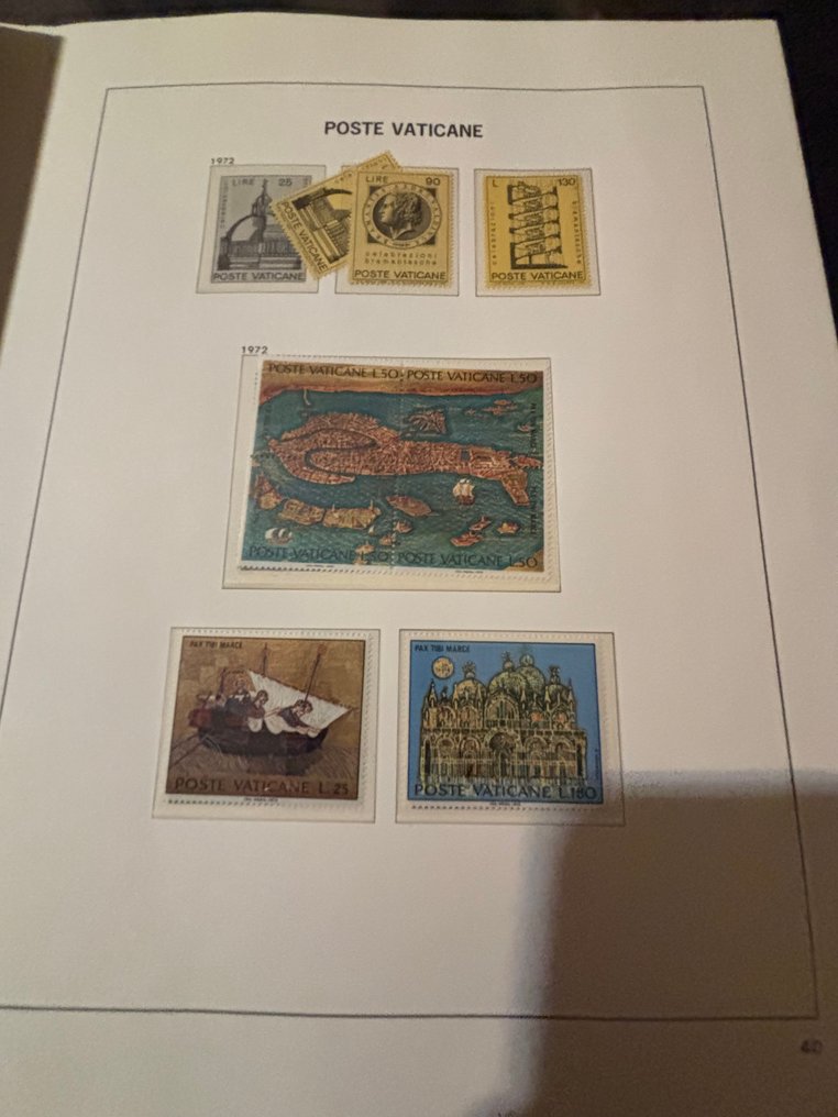 Βατικανό 1969 - Συλλογή Βατικανού σε άλμπουμ DAVO με εξώφυλλο. #3.2