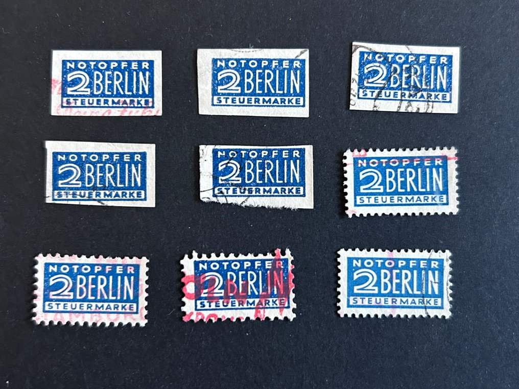Duitsland, Bondsrepubliek 1949 - Zwangszuschlagsmarken / Notopfer Berlin #1.0