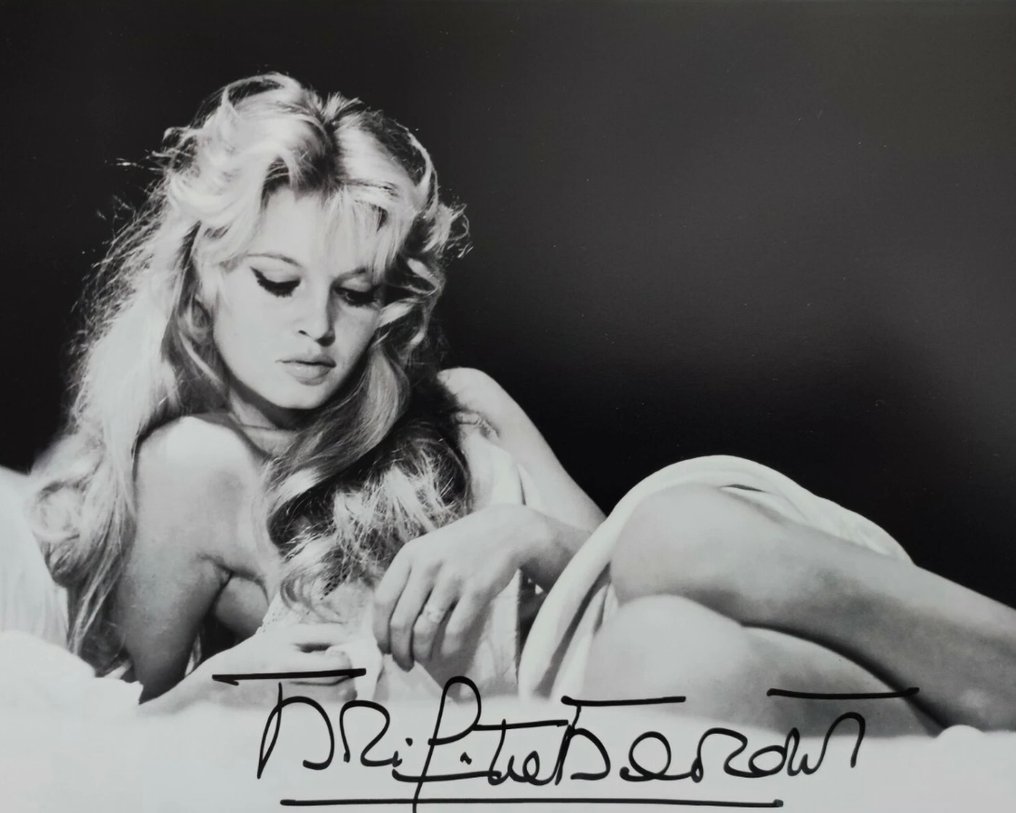 French Icon - Signed by Brigitte Bardot (+) #1.0